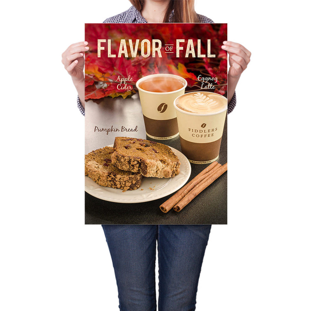 PVC Plakat für Kundenstopper, einseitig bedruckt, 410g/m2, Wasserfest