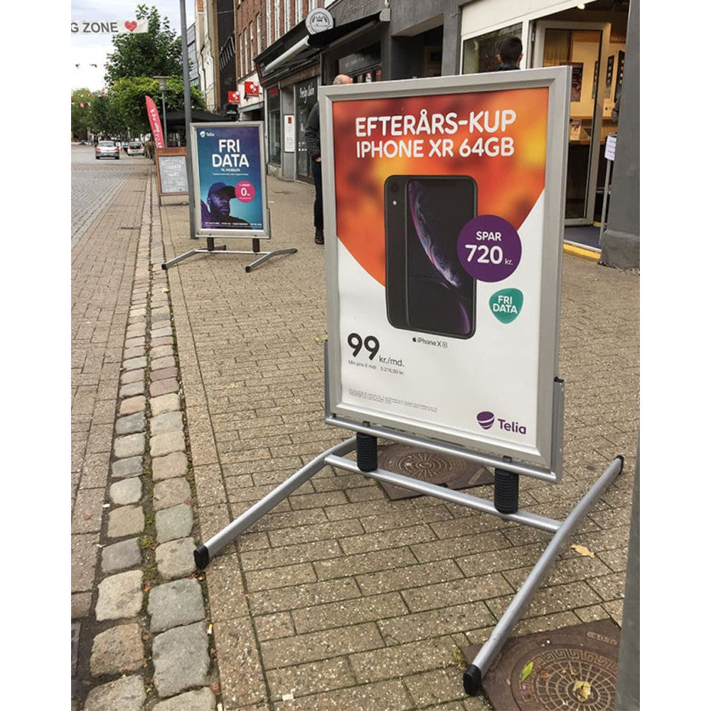 Kundenstopper Windfest "Schwingmeister", Outdoor