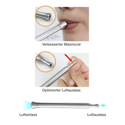 X2 Feuerstarter Blasrohr Anzündhilfe