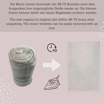 XXL Samtmatte, Wolke - Speedjust Schweiz