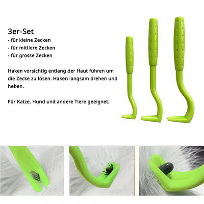 Zeckenentferner 3er-Set