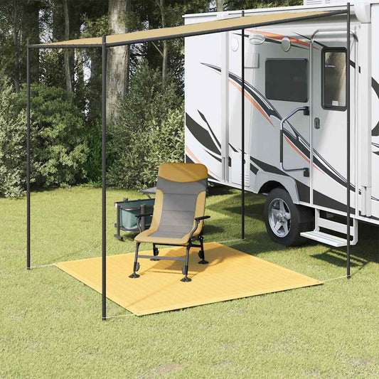 Zeltteppich Beige 250x250 cm HDPE - Speedjust Schweiz