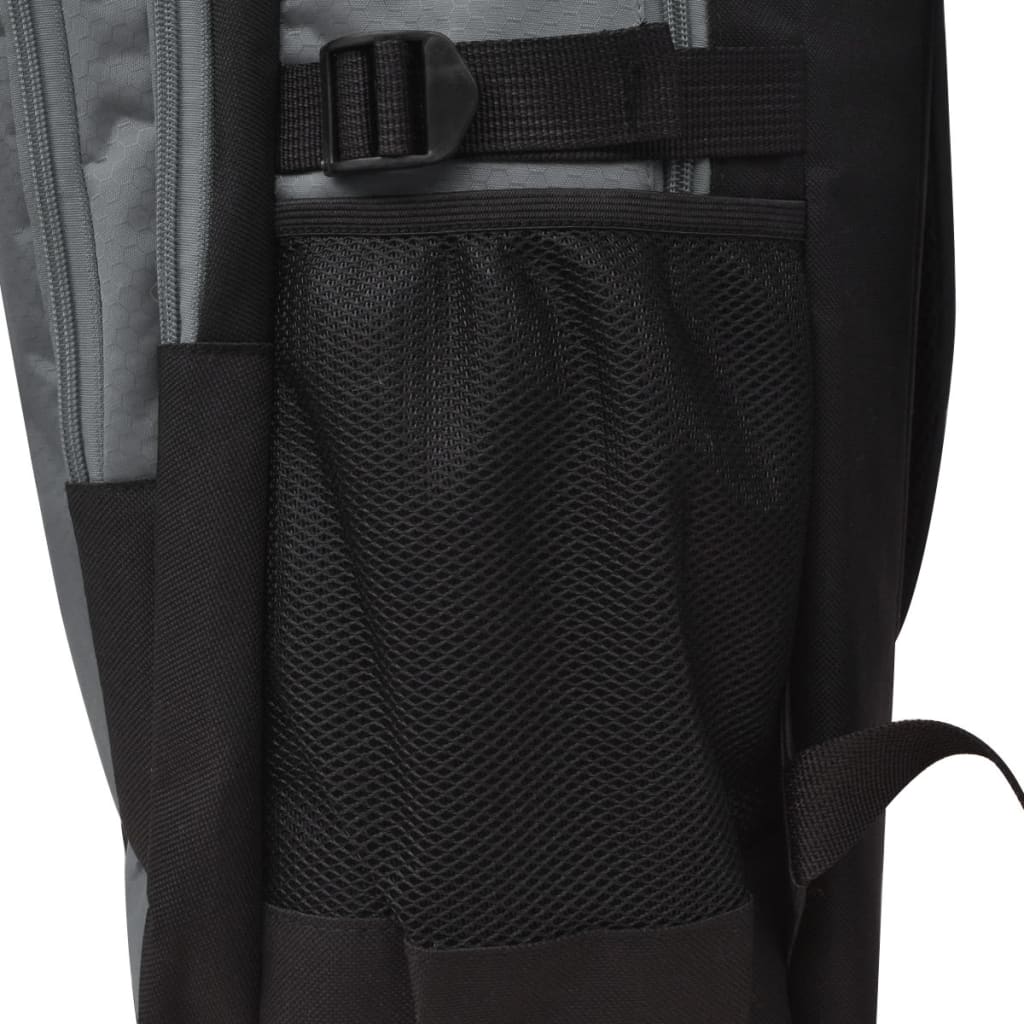 Schulrucksack 40 L Schwarz und Grau