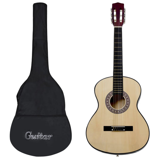 12.-tlg. Klassische Gitarre Set für Anfänger 4/4 39"