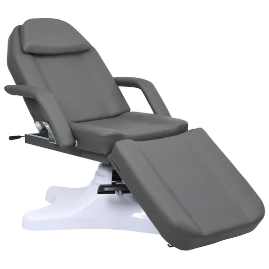 Massagetisch Grau 180x62x(86,5-118) cm