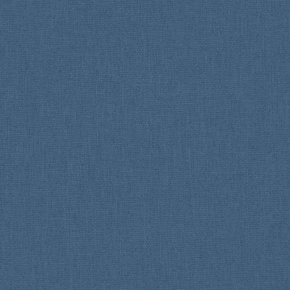 Baby-Laufstall mit Matratze Marineblau Leinenstoff